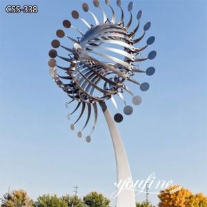 Large Garden Metal Kinetic Wind Sculpture for Sale CSS-338