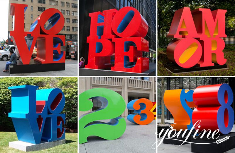 Large Metal Letter Sculpture for sale