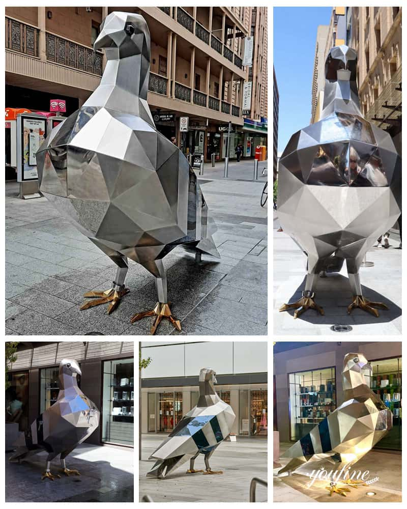 pigeon statue