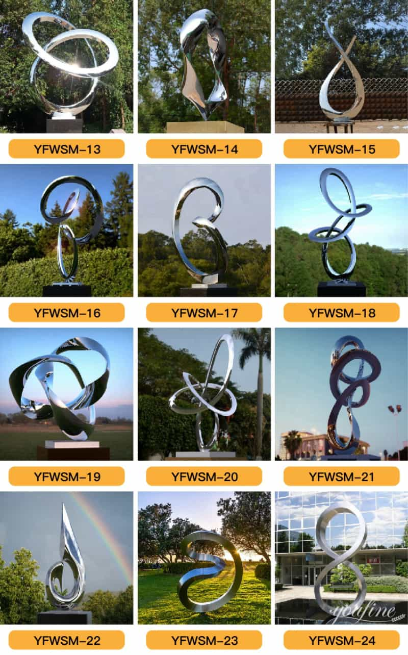 outdoor metal sculptures for sale