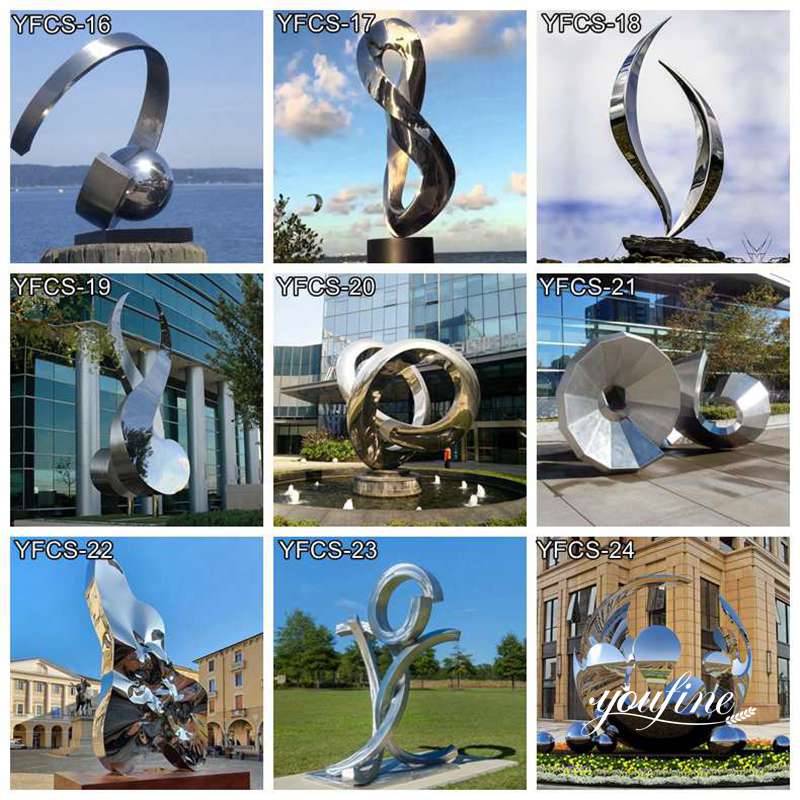 abstract metal art sculpture - YouFine Sculpture