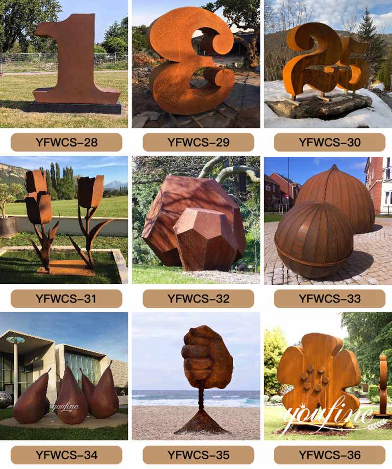 Advantages of YouFine Corten Steel Sculpture