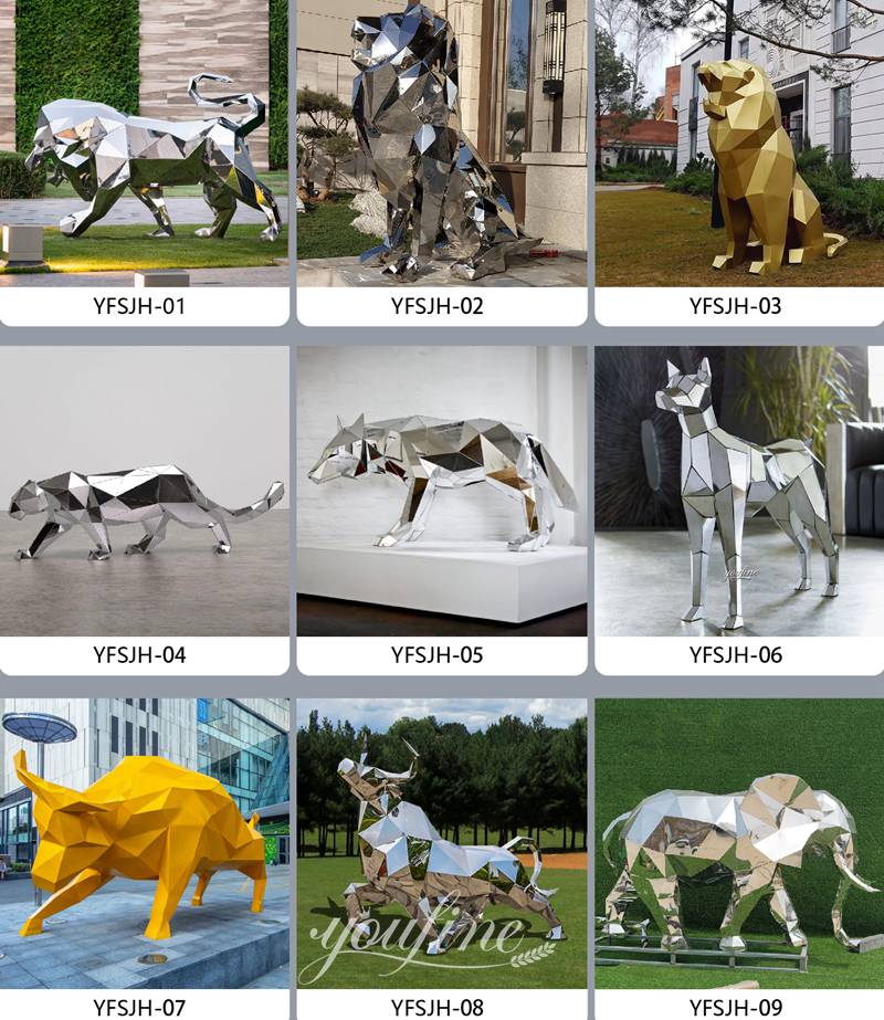 Metal animal sculpture- YouFine Sculpture