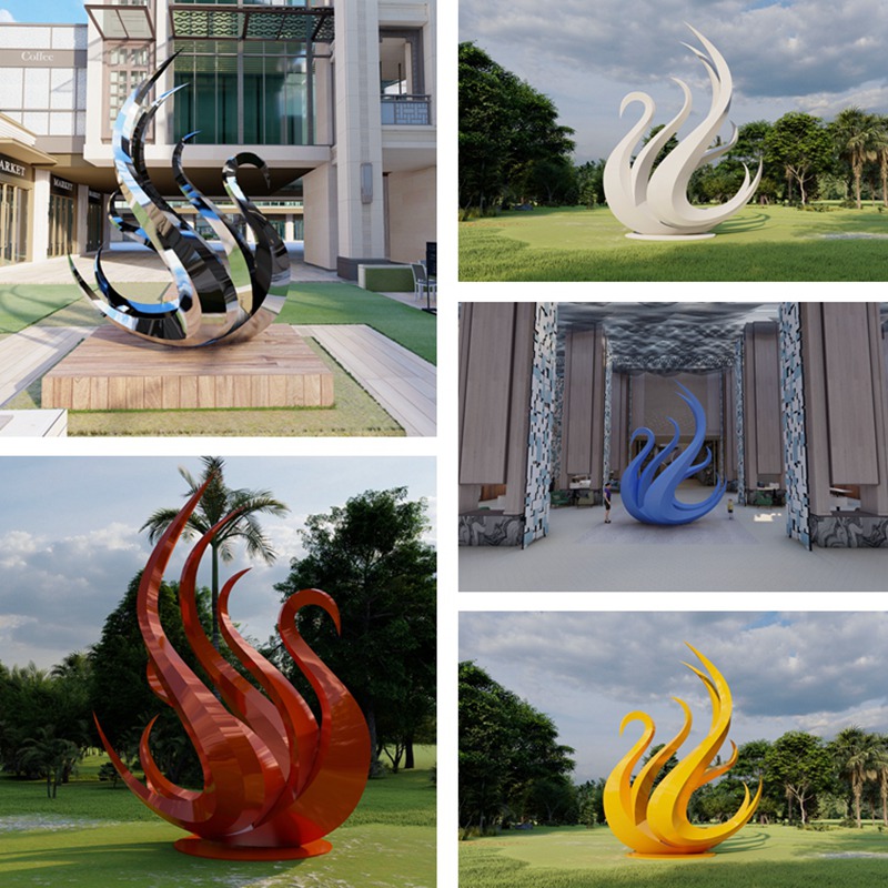 YouFine large stainless steel sculpture production advantages