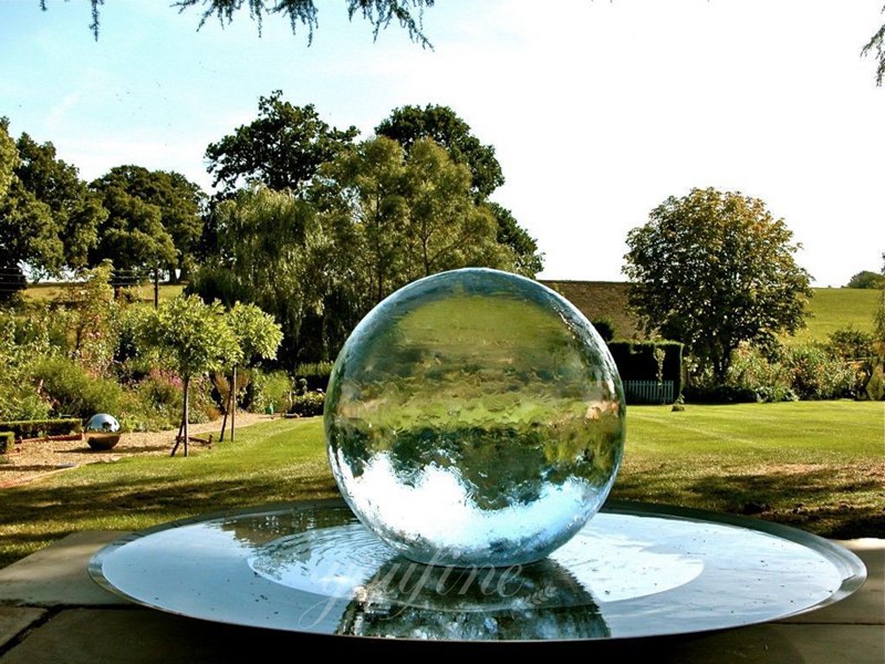 crystal modern ball water fountain-sphere fountain