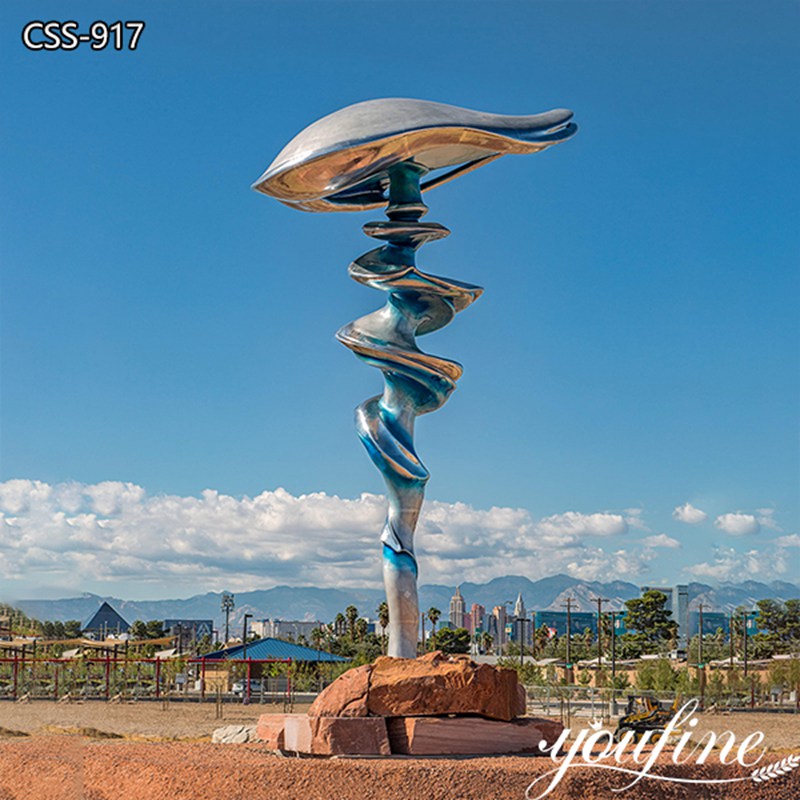 Mesmerizing Metal Landmark Sculpture Dream Machine