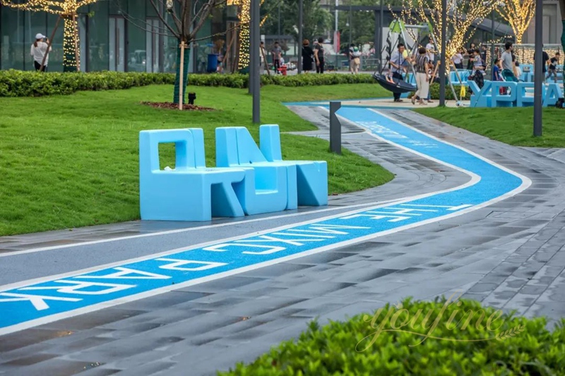 Stainless Steel Landscape Benches Redefining Urban Aesthetics