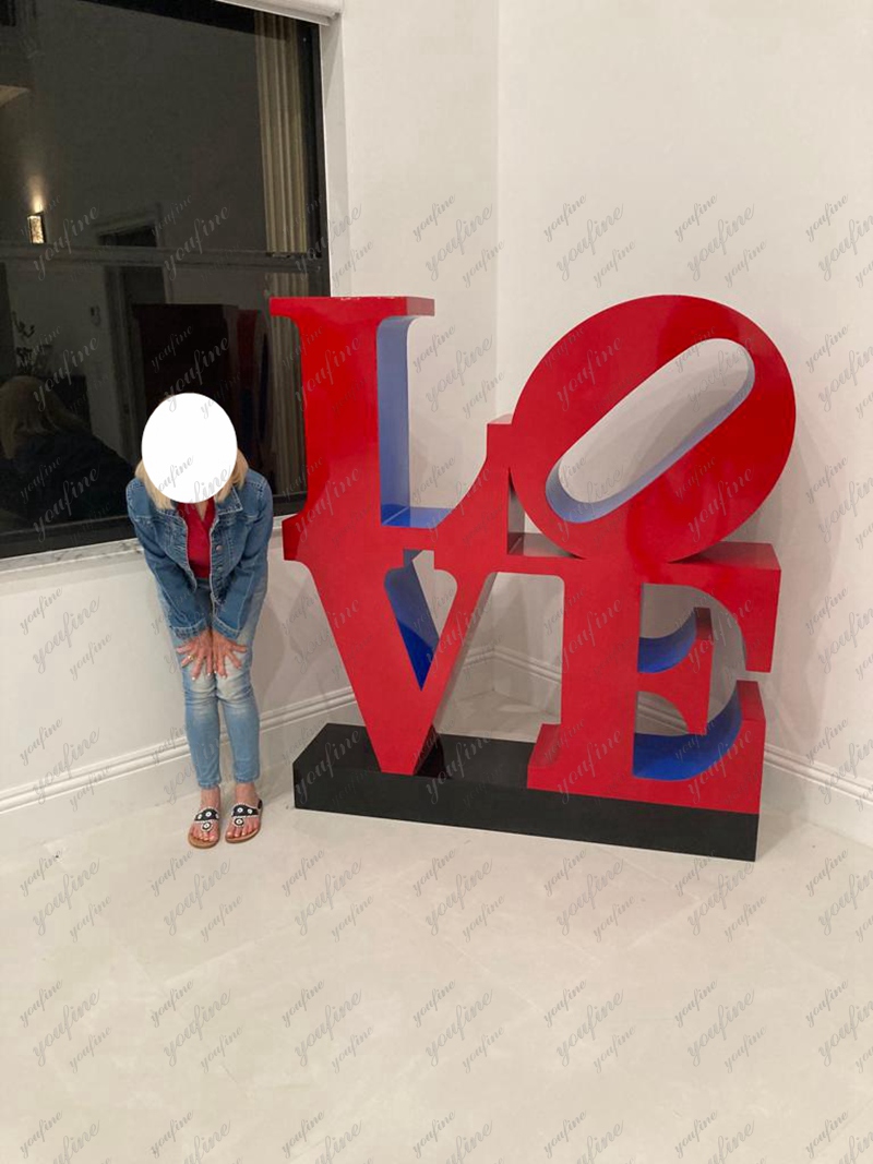 YouFine feedback of American love sculpture