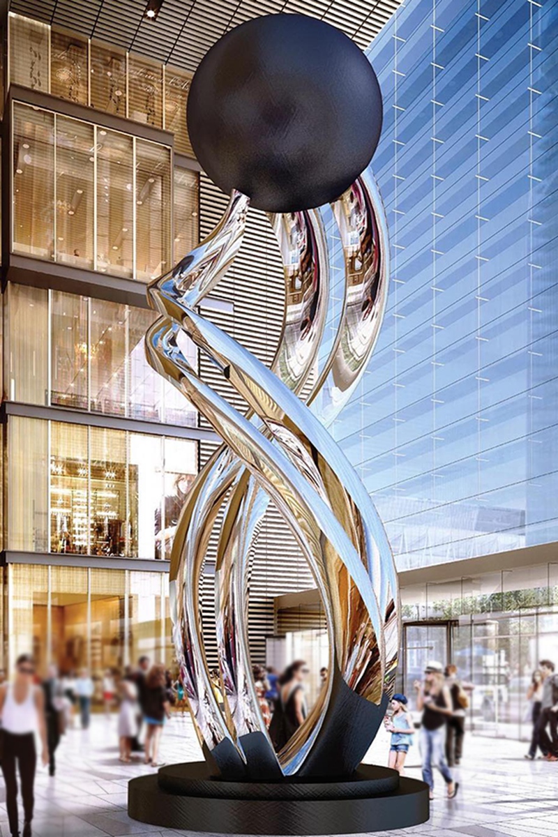 COMMERCIAL CENTER SCULPTURE