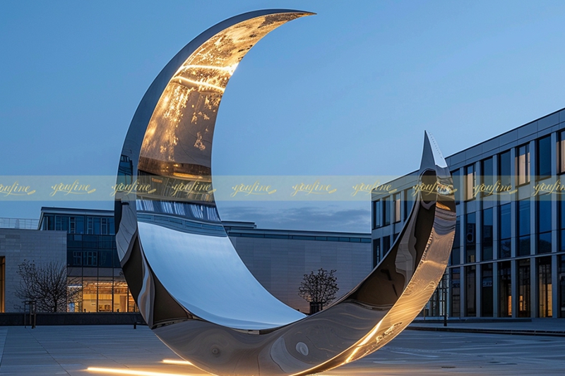 moon sculpture