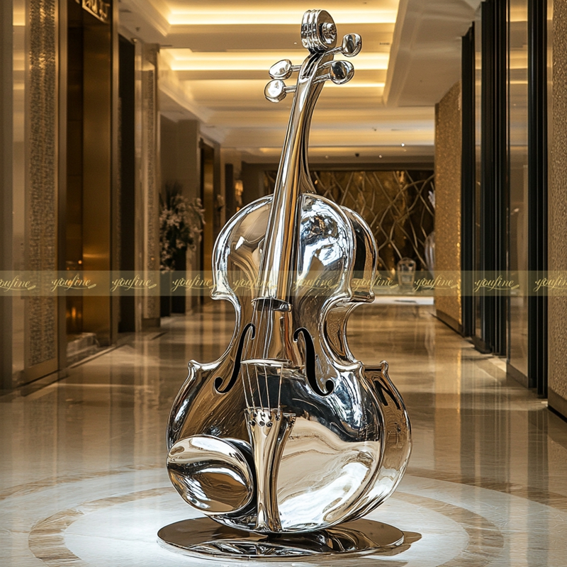 violin sculpture