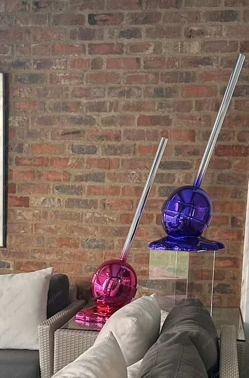 stainless steel Lollipop sculpture