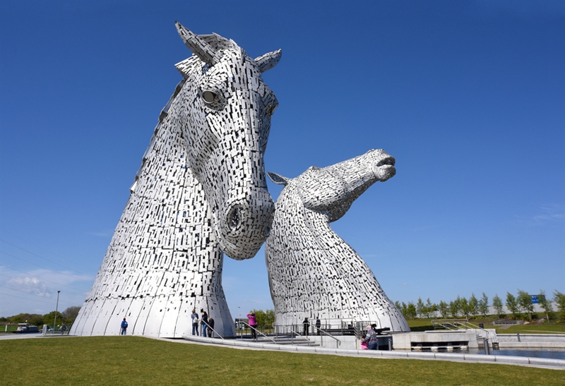 Kelpies - Falkirk, Scotland