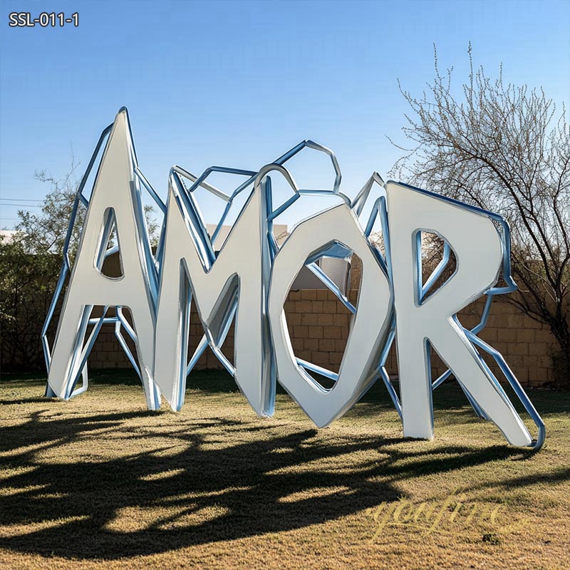 Modern White Amor Sculpture