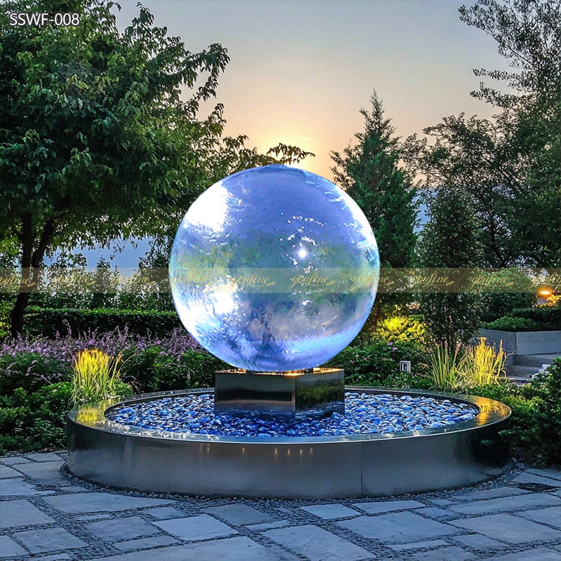 Acrylic Sphere Fountain