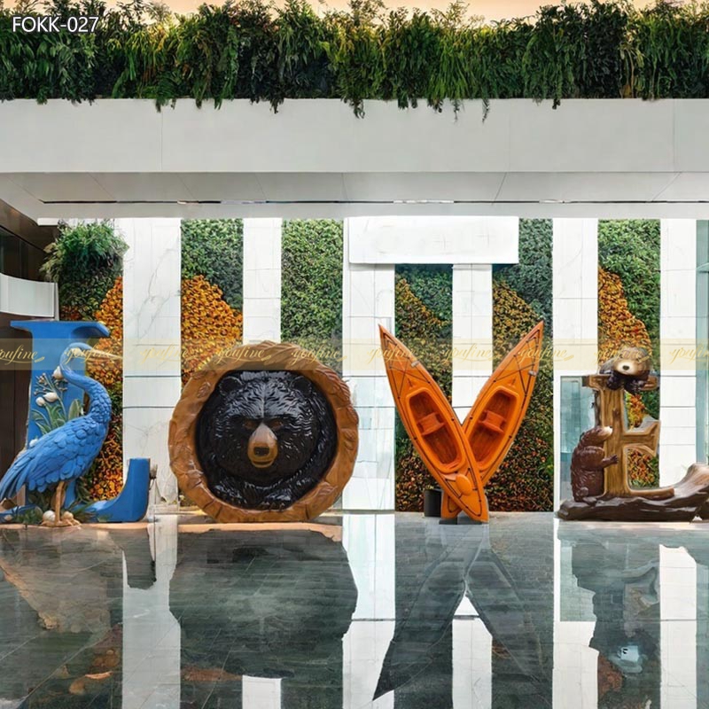 Creative LOVE Letter and Animal Sculptures