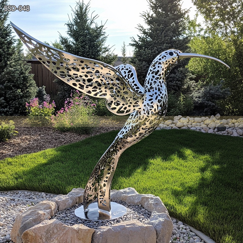 stainless steel Hummingbird Sculpture