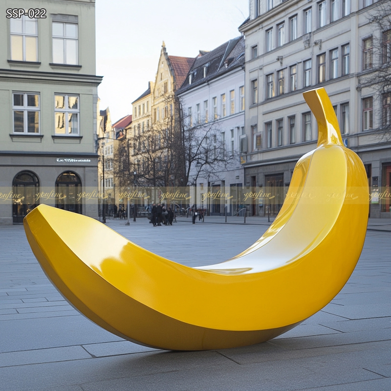  Metal Banana Sculpture 