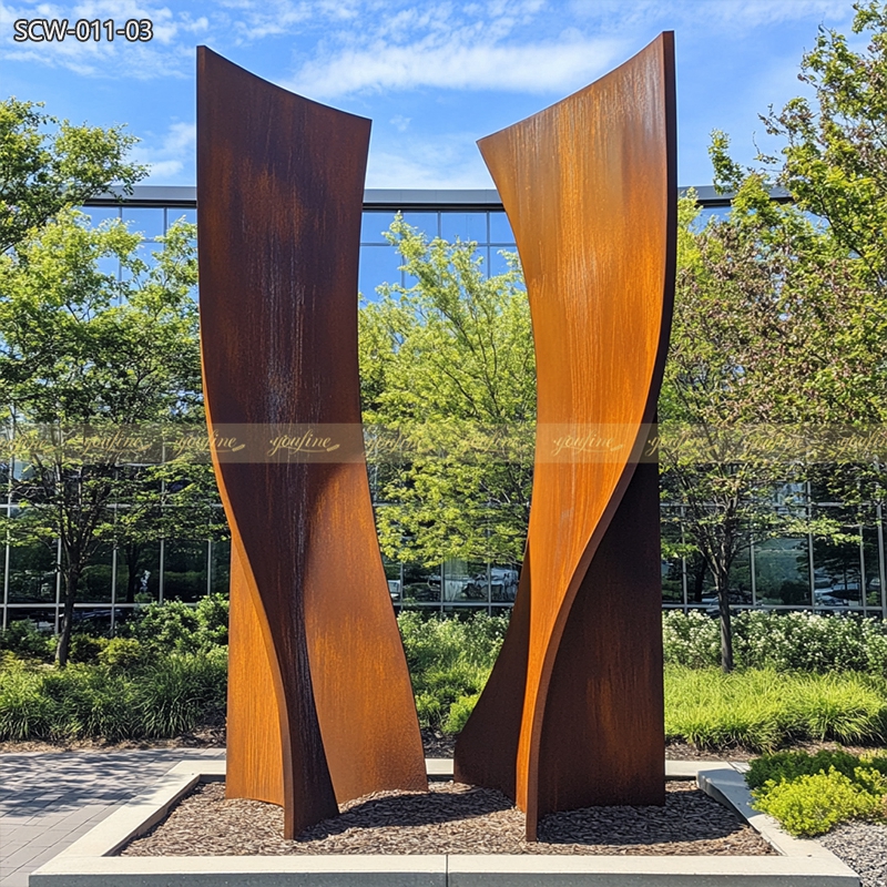 Steel Plate Sculpture