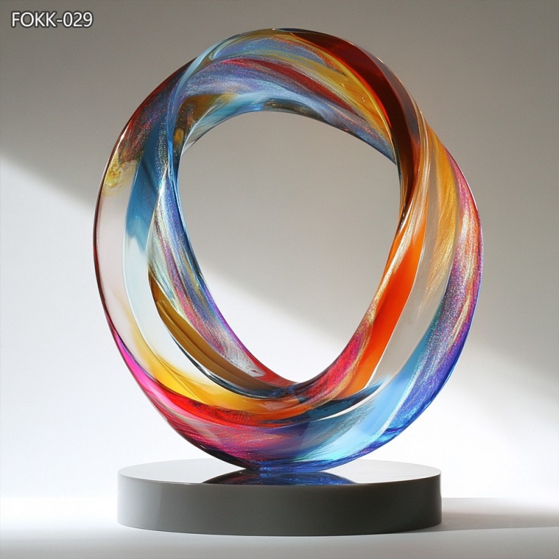 Abstract Modern Acrylic Sculpture FOKK-029