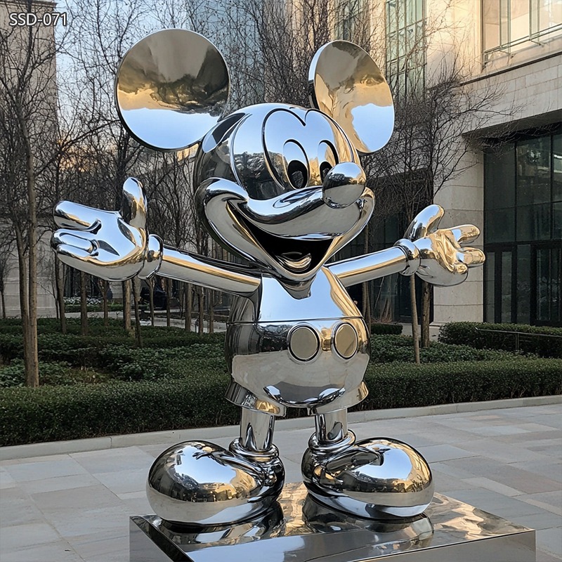 Modern Mickey Mouse Outdoor Statue